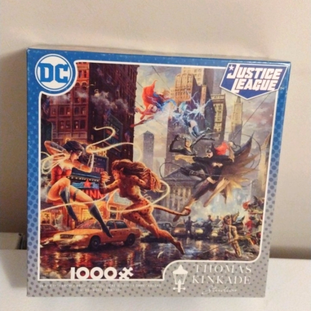 Jigsaw puzzle DC comics justice league Thomas Kinkaids women of DC 1000 piece